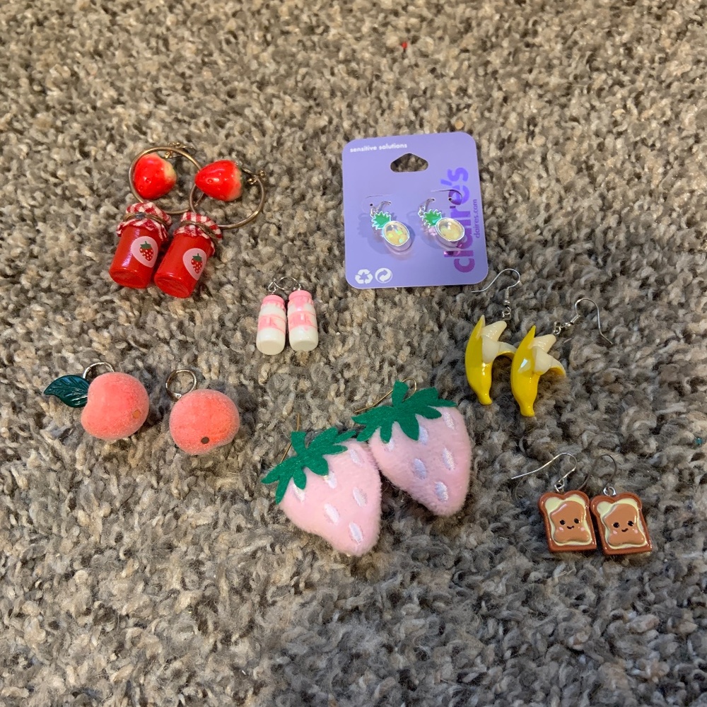 Food  earrings